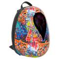 Zolture Ocean Heart Graffiti Art LED Backpack - image 0