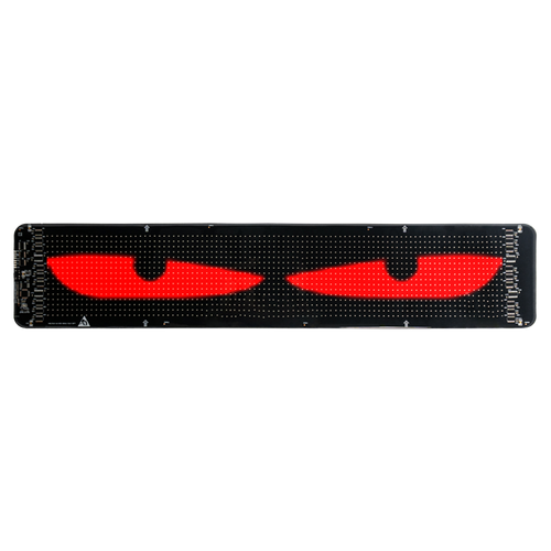 Zolture Flexible Motorcycle LED Display Screen - Dual-Independent Screen System - *Each Screen 7.09" x 2.76" x 0.10" (For Motorcycle/Bicycle) - image 1