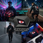 Zolture Evil Eye Stealth Black LED Sling Bag - image 5