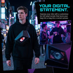 Zolture Evil Eye Stealth Black LED Sling Bag - image 6