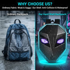 Zolture Stealth Matte Black Knight LED Backpack - image 12