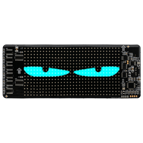 Zoltrue programmable rectangular led display for car 35*10cm - image 1