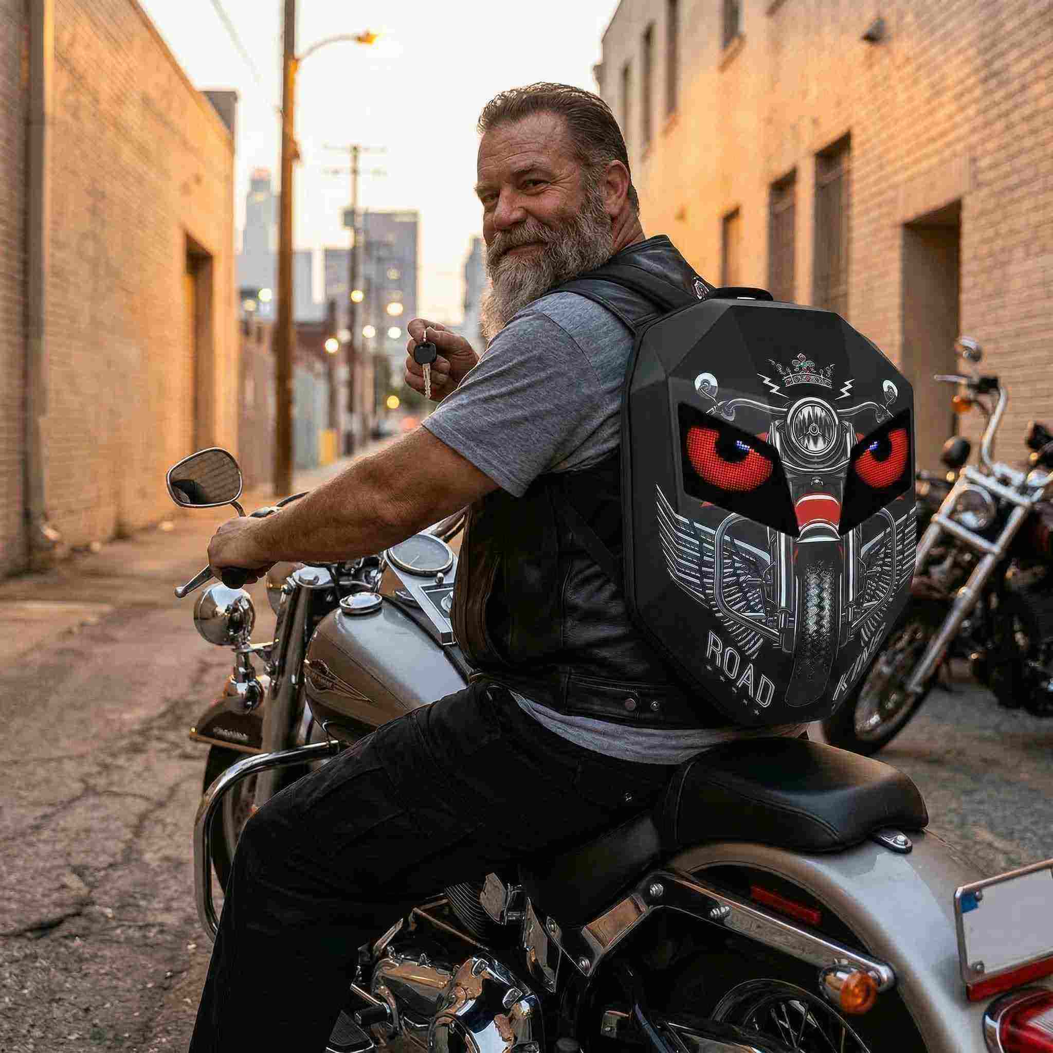 Zolture Wild Totem Edition Knight LED Backpack - Crown - image 1