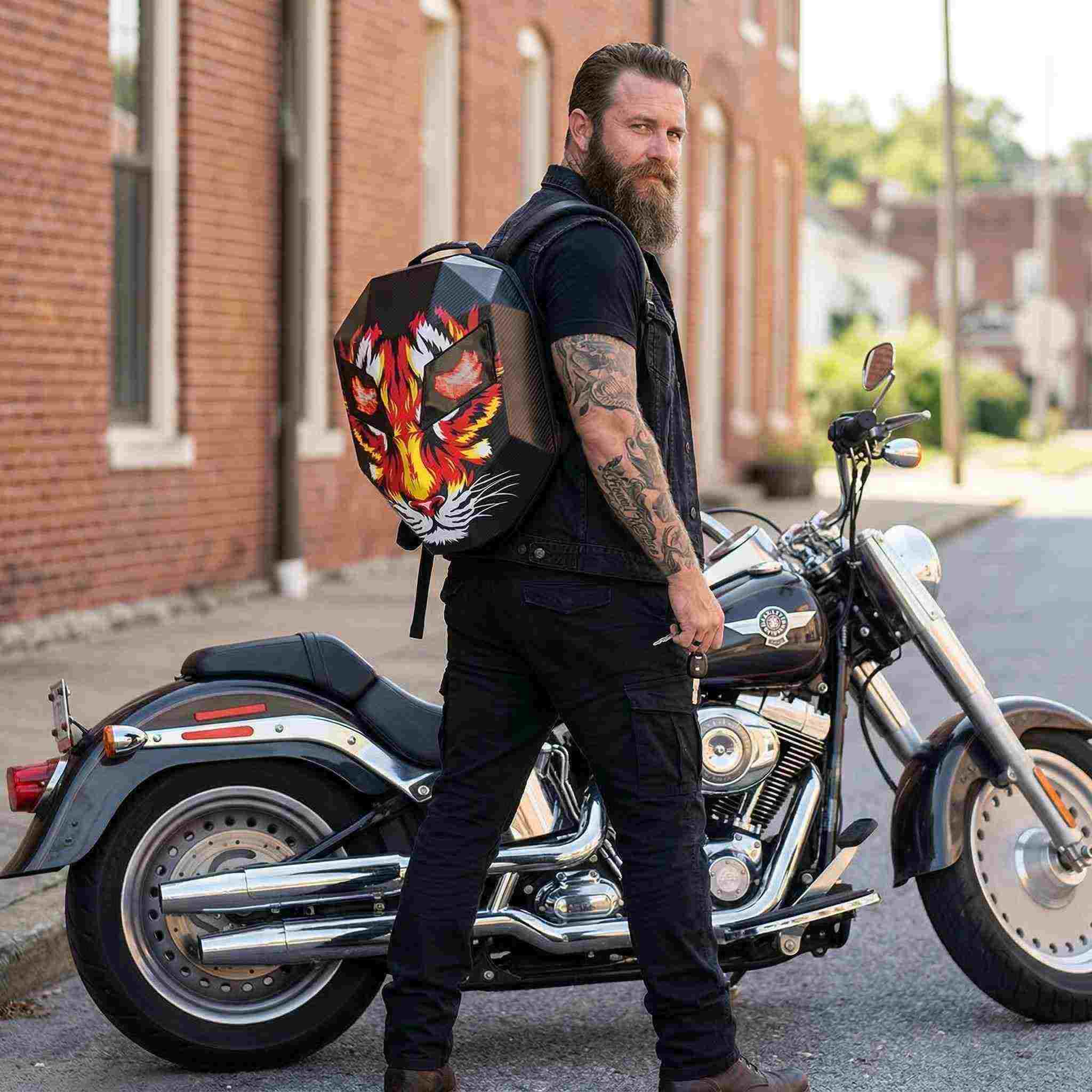 Zolture Wild Totem Edition Knight LED Backpack - Tiger - image 5