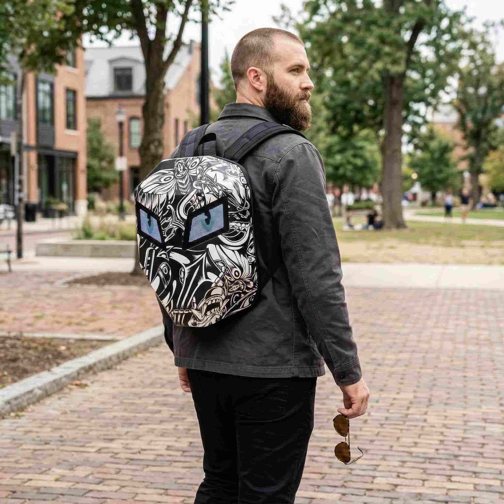 Zolture Wild Totem Edition Knight LED Backpack - Shadow - image 6