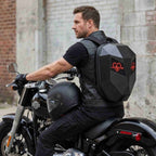 Zolture Carbon Fiber Texture Knight LED Backpack - image 1