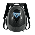 Zolture Ocean Heart Carbon Texture LED Backpack - image 0