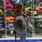 Zolture Ocean Heart Carbon Texture LED Backpack - image 1