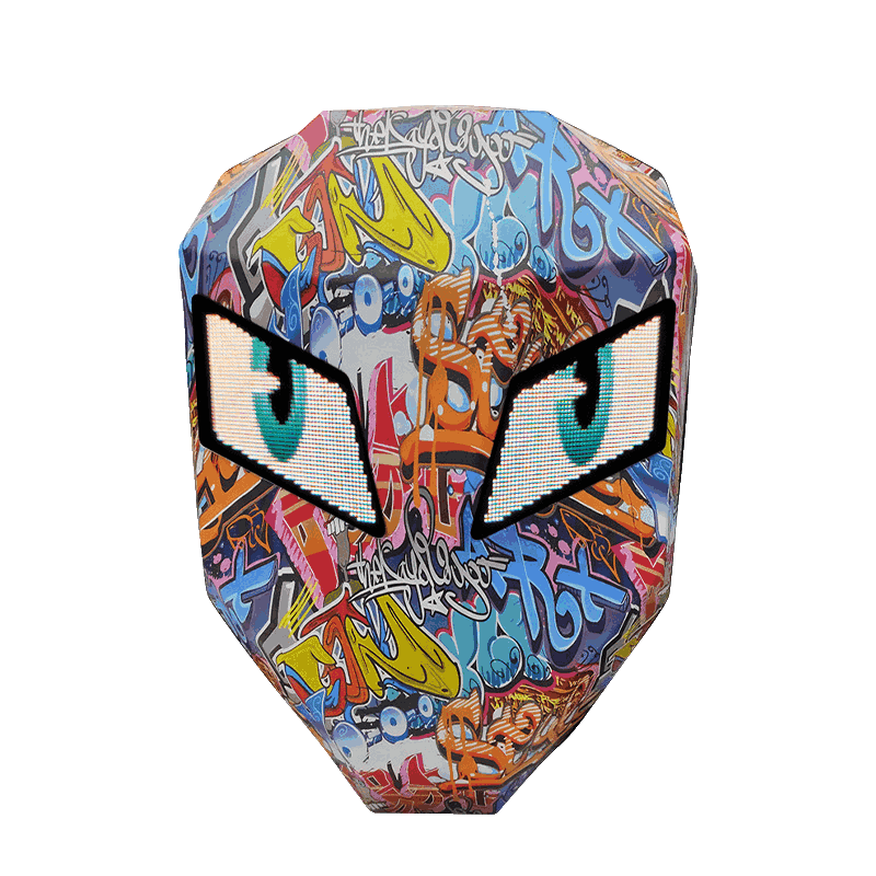 Zolture Street Graffiti Art Knight LED Backpack   - image 0