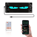 Zoltrue programmable rectangular led display for car 60*12cm - Single Screen - image 5