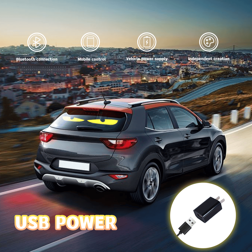 Zoltrue programmable rectangular led display for car 60*12cm - image 4