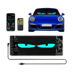 Zoltrue programmable rectangular led display for car 35*10cm - image 0