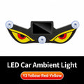 Zolture Solar-Powered 13.5 x 1.5 cm LED Display for Cars - Yellow-Red-Yellow - 3PC - image 9