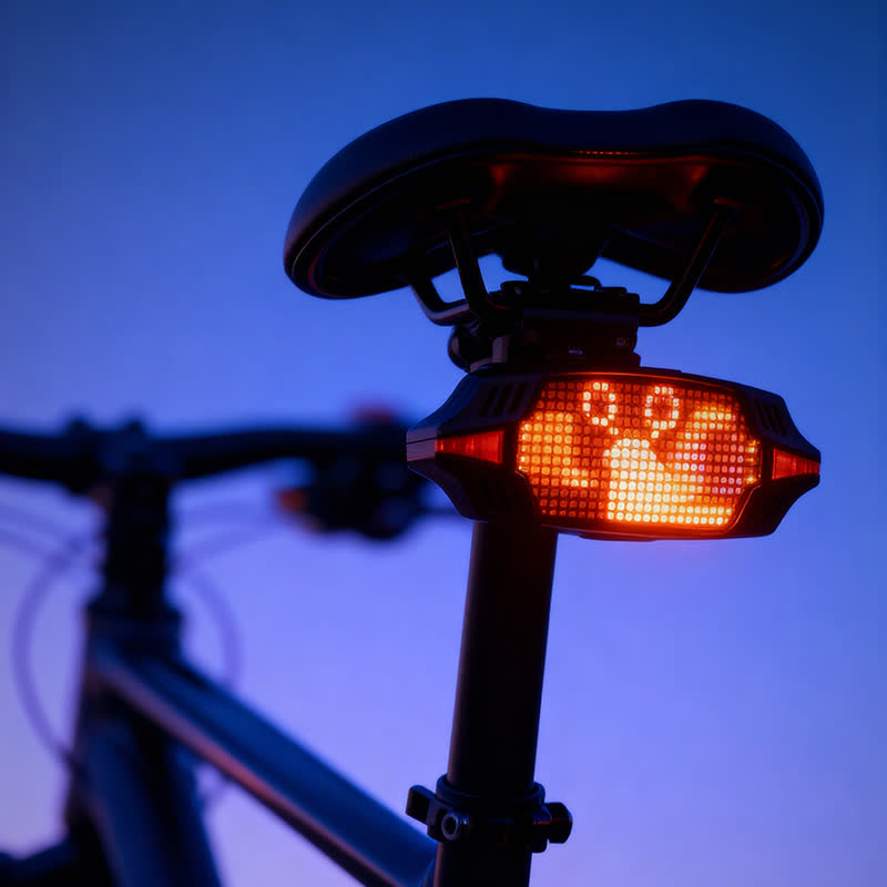 Zolture Smart Motion Sensor Bike Tail Light - Black - image 0