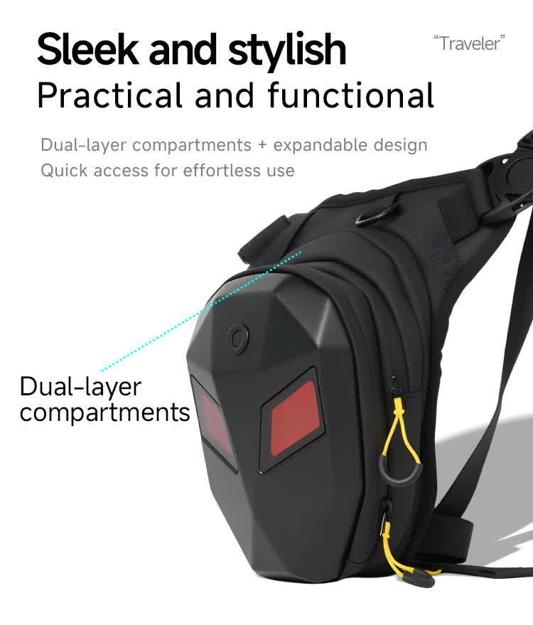 Zolture Pixel Display Crossbody Bag - image 4