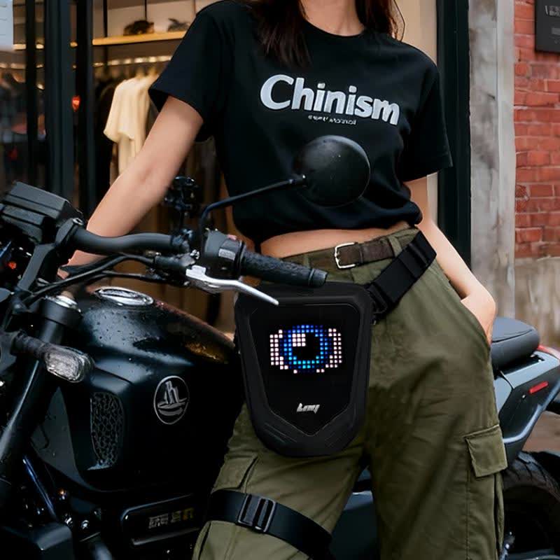 Zoltrue Pixel LED Sling Bag – Custom Display On the Go - Black - image 1