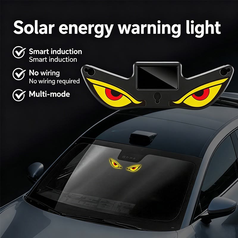 Zolture Solar-Powered 13.5 x 1.5 cm LED Display for Cars - image 6