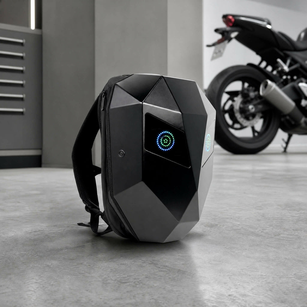 Zolture Stealth Matte Black Knight LED Backpack - image 3