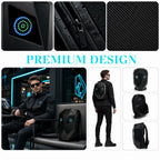 Zolture Stealth Matte Black Knight LED Backpack - image 16