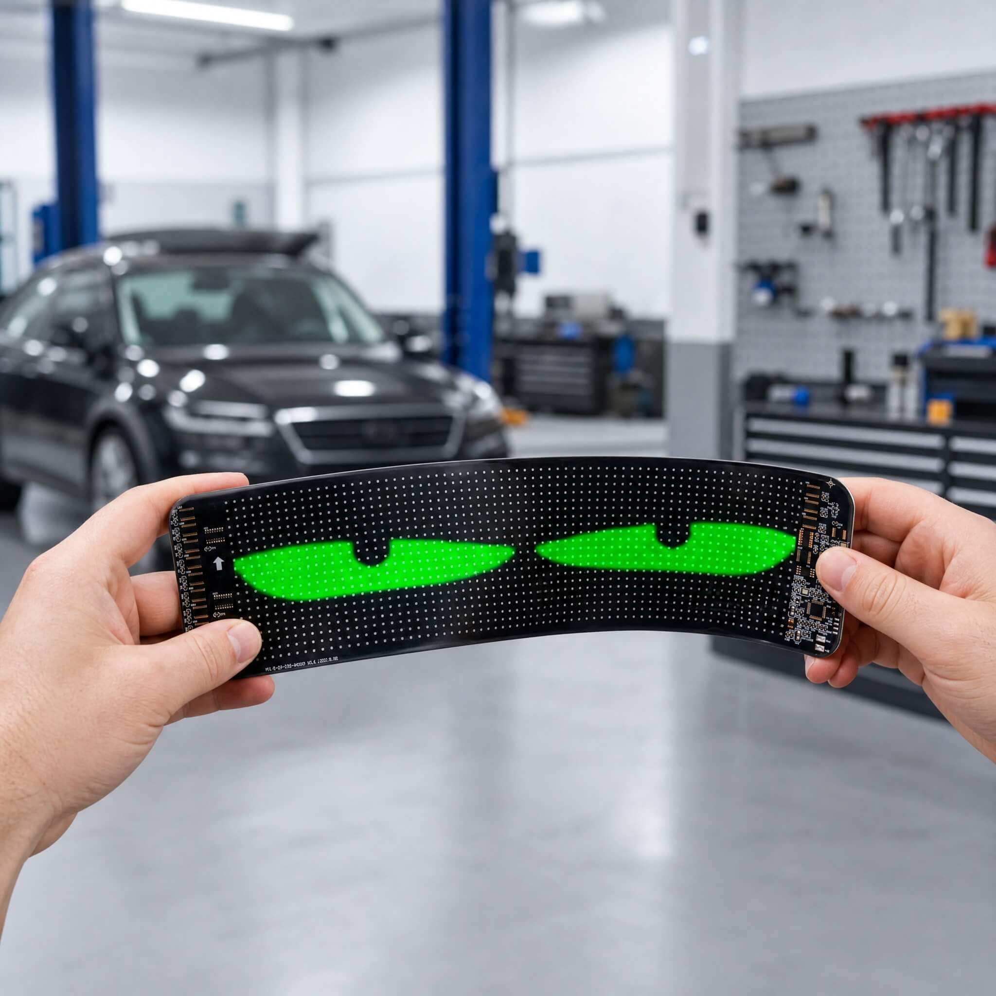 Zolture Flexible APP Controlled RGB Display Screen for Car - image 12