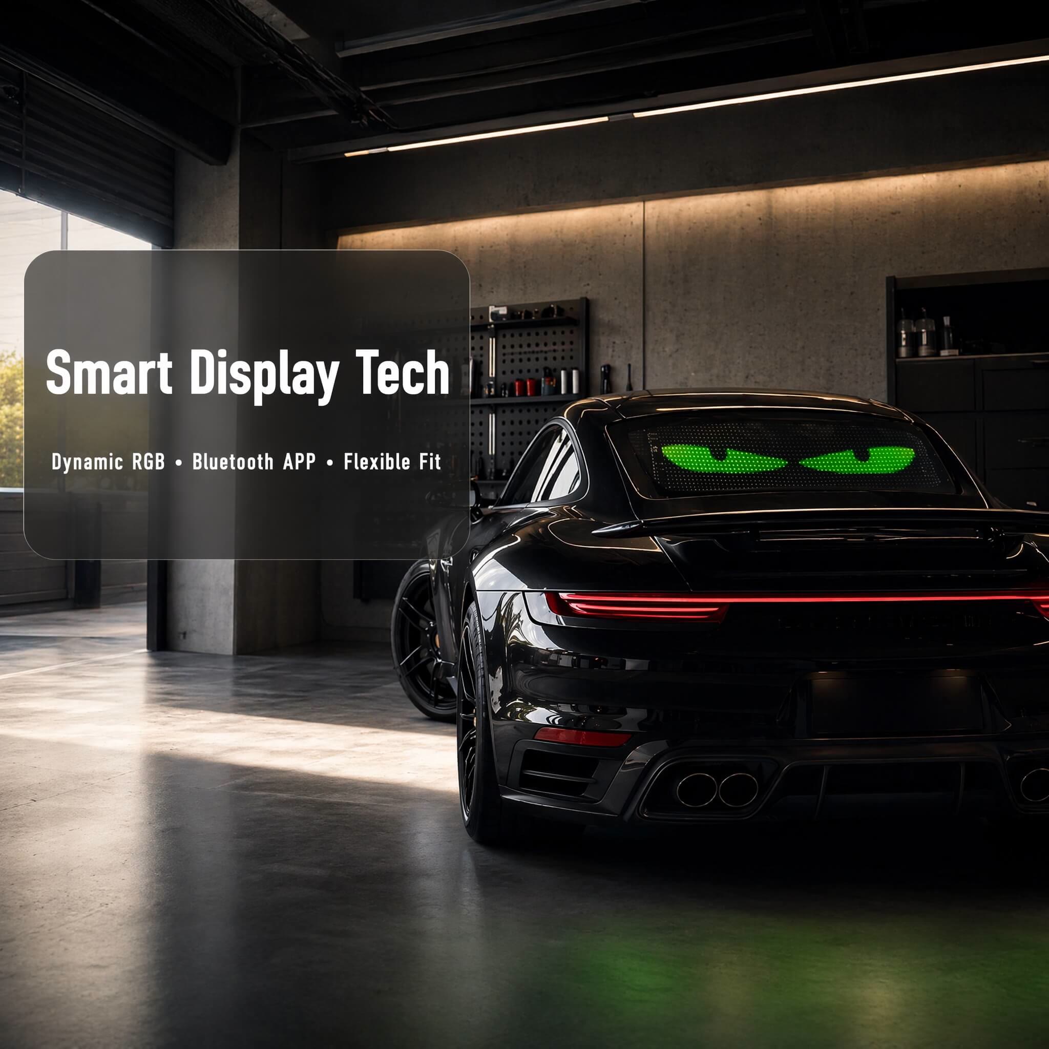Zolture Flexible APP Controlled RGB Display Screen for Car - image 3
