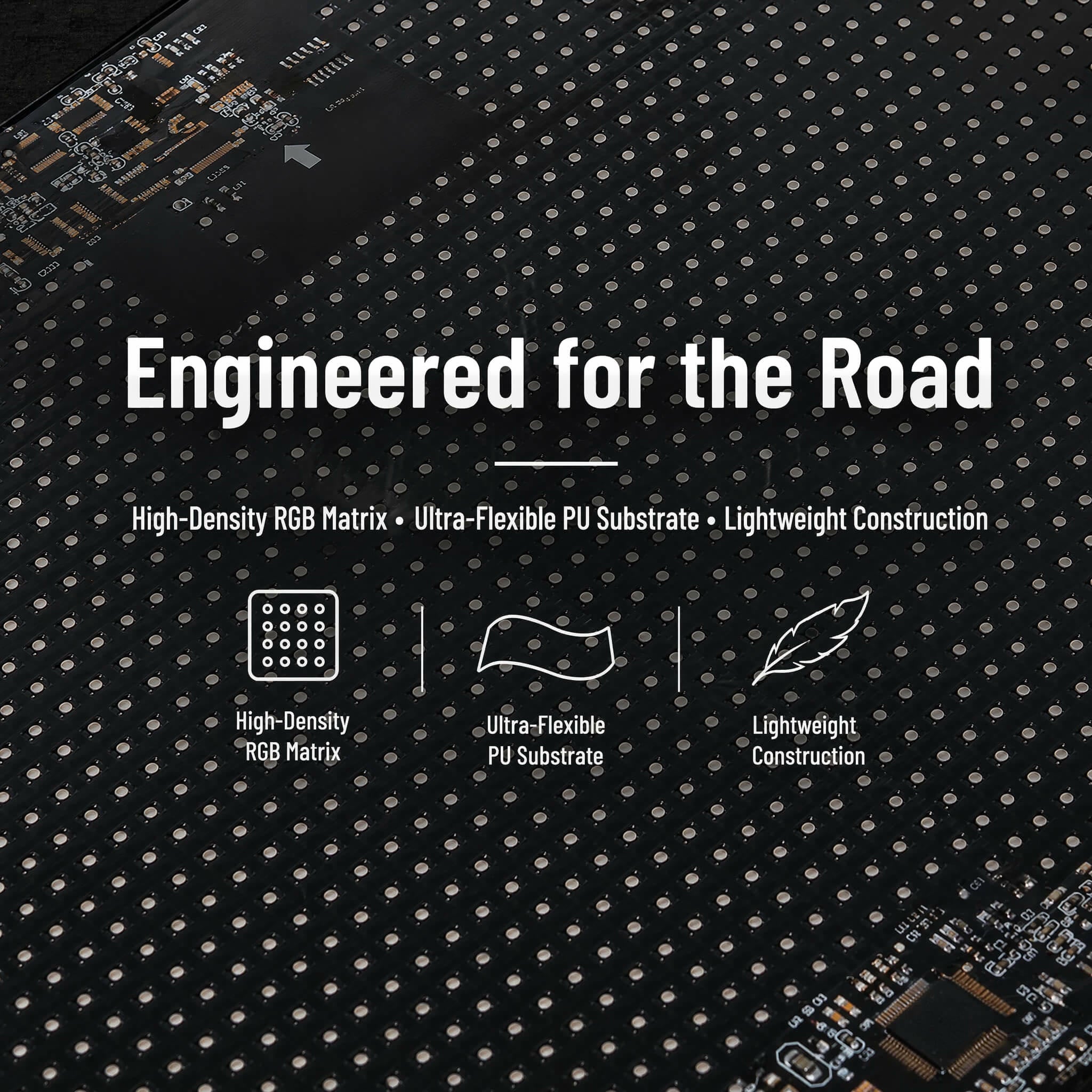 Zolture Flexible APP Controlled RGB Display Screen for Car - image 7