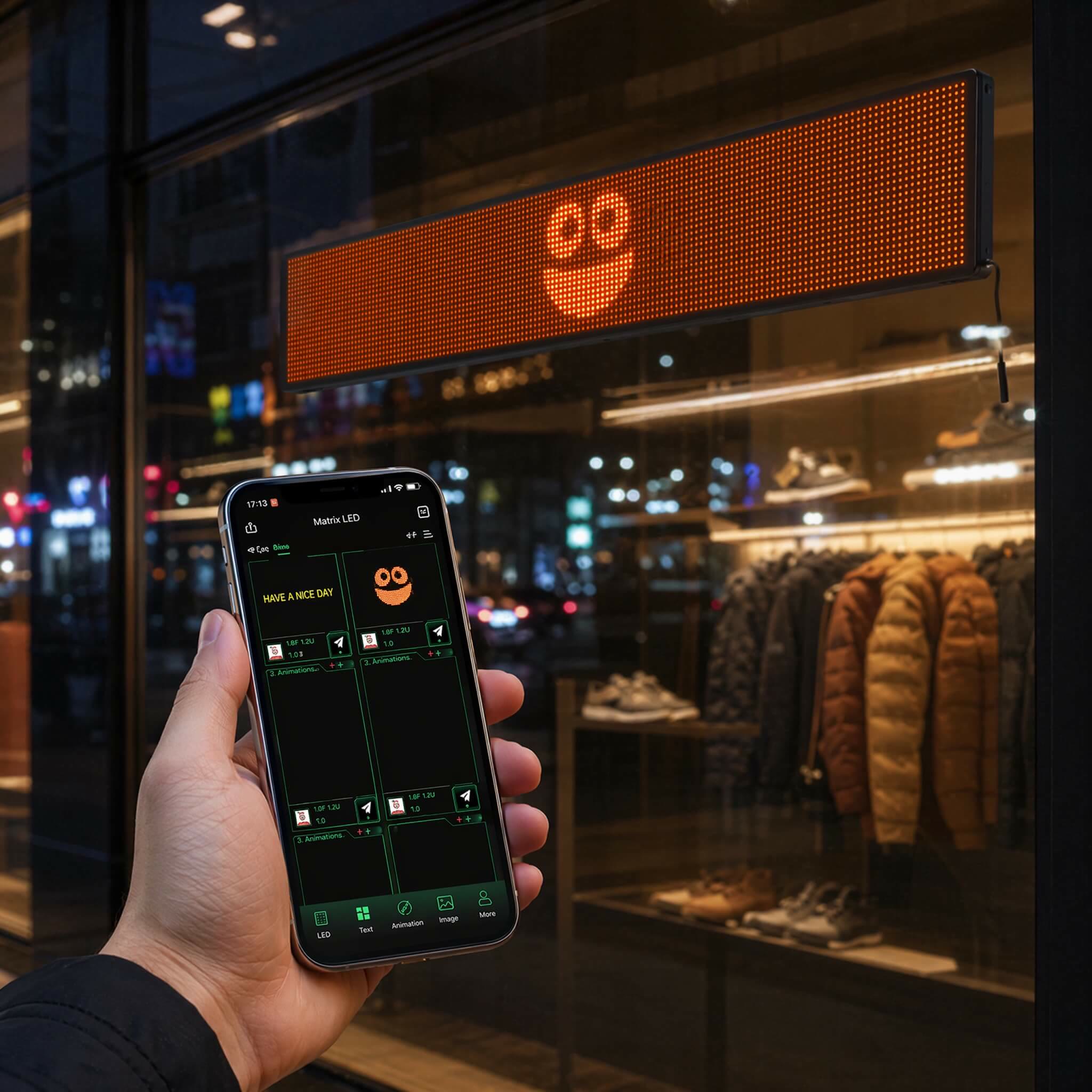 Zolture Programmable LED Storefront Display - image 9