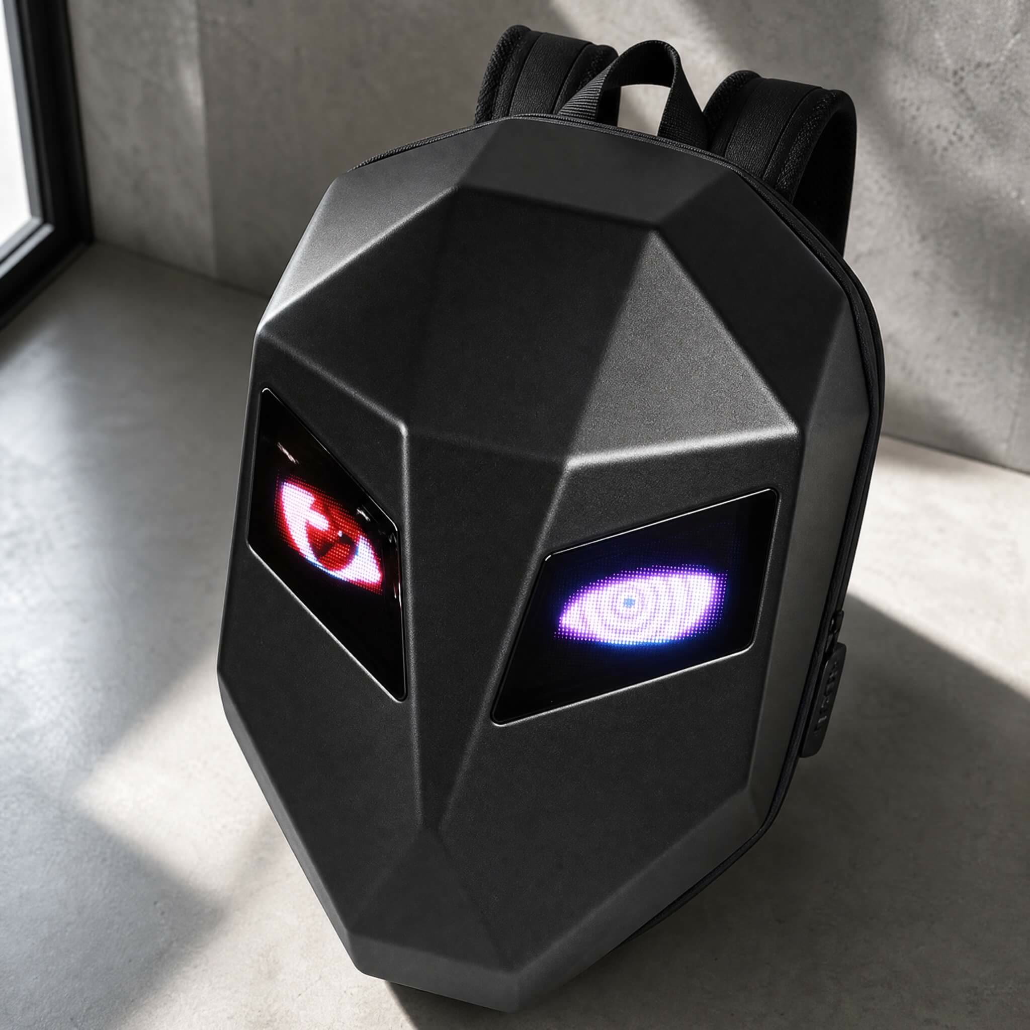 Zolture Stealth Matte Black Knight LED Backpack - image 13