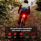 Zolture Smart Expression Bike Tail Light With Intelligent Brake Sensing & Auto Start-stop Cycling Safety Display - image 4