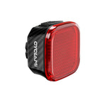 Zolture Carbon-textured Smart Expression Bike Tail Light With Intelligent Brake Sensing & Turn Signal Cycling Safety Display - image 1