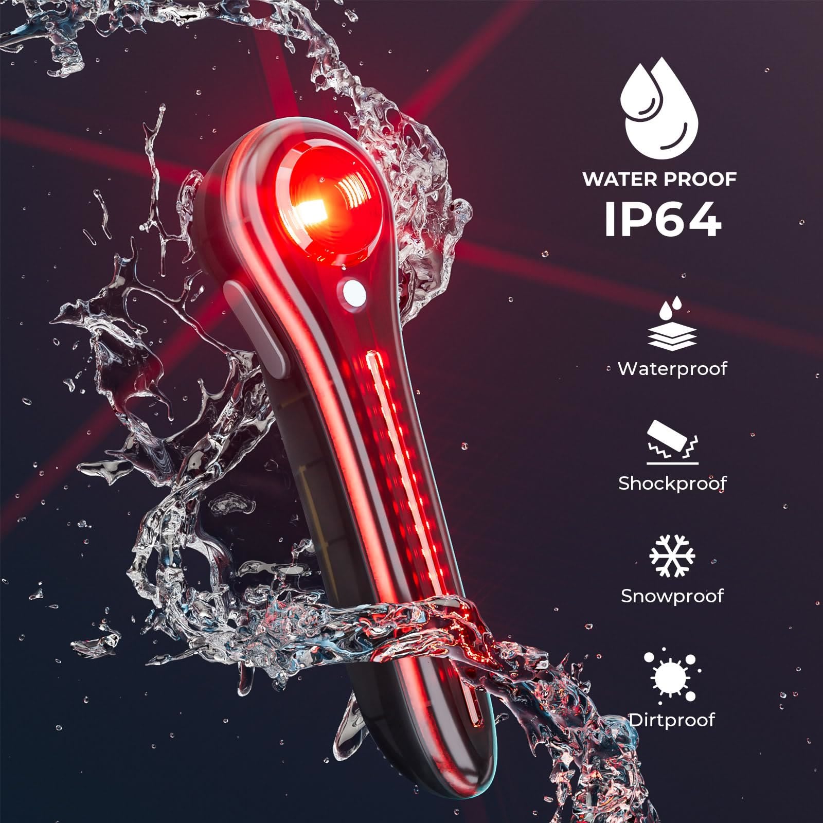 Zolture Bike Pilot Smart Brake Sensing Tail Light With 6-mode Auto Start-stop Cycling Rear Light With Memory Mode - image 4