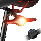 Zolture Ultra-Bright Smart Bike Tail Light - 300-Lumen 21-LED Rear Display with Wireless Remote & Turn Signals - image 0