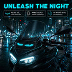 Zolture MotoEyes Smart Devil Eyes LED Display for Motorcycle Helmet & Windshield - image 4