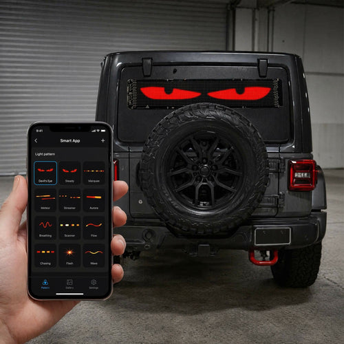 Zolture Flexible APP Controlled RGB Display Screen for Car - image 1