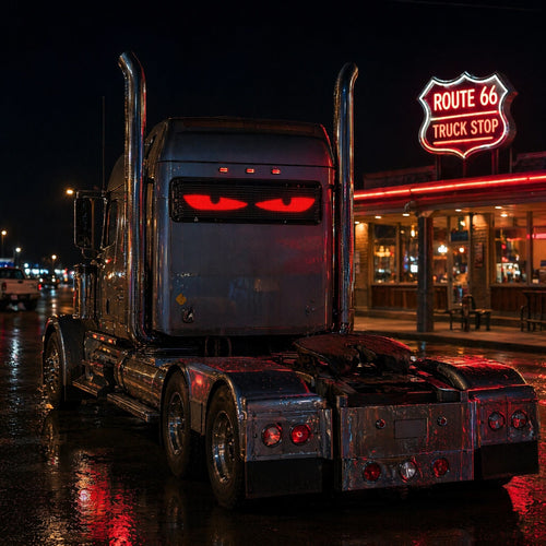 Zolture K12 Devil Eyes Light for Trucks - 23.62" Smart Programmable Semi Truck LED Sign - image 1