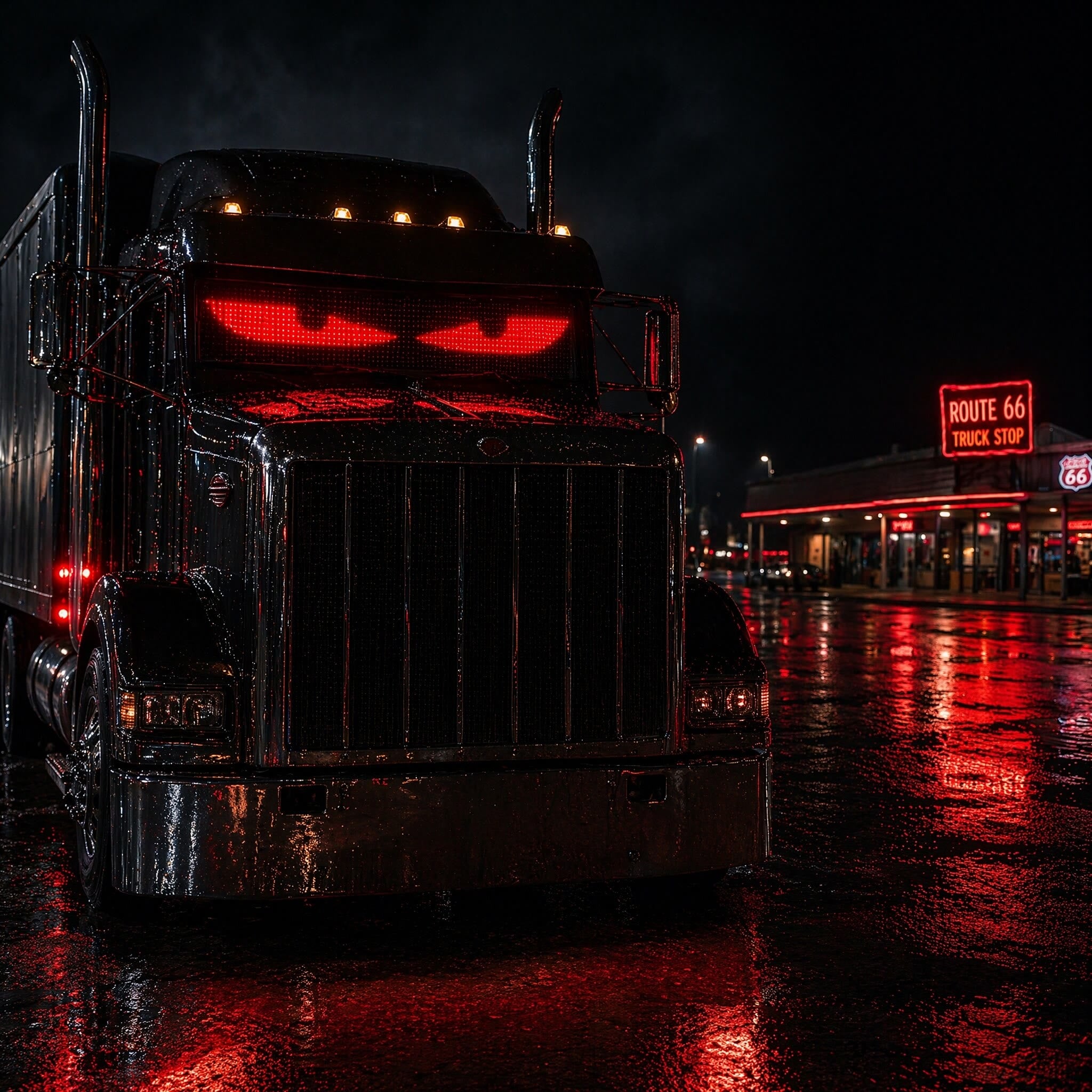 Zolture K12 Devil Eyes Light for Trucks - 23.62" Smart Programmable Semi Truck LED Sign - image 0