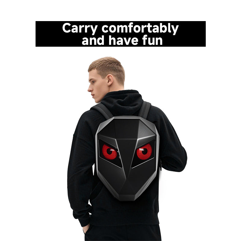 Zolture Stealth Matte Black Knight LED Backpack