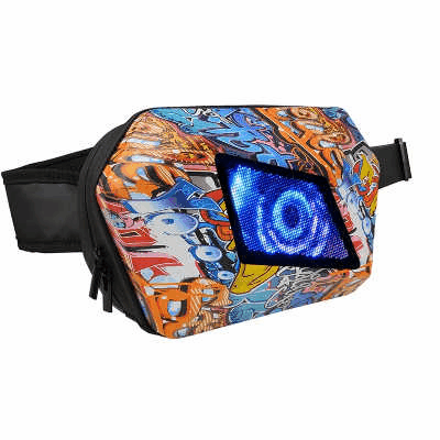 Zolture Evil Eye Street Graffiti Art Edition LED Sling Bag
