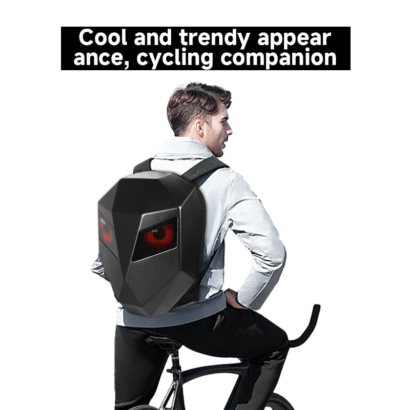 Zolture Stealth Matte Black Knight LED Backpack