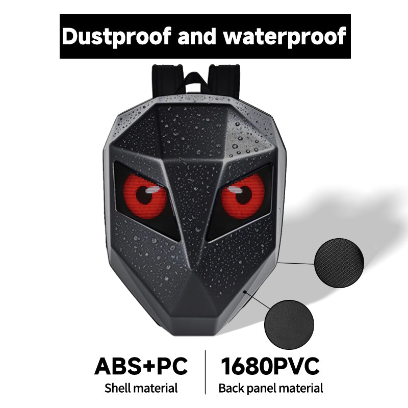 Zolture Stealth Matte Black Knight LED Backpack