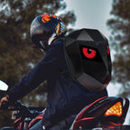 Zolture Carbon Fiber Texture Knight LED Backpack