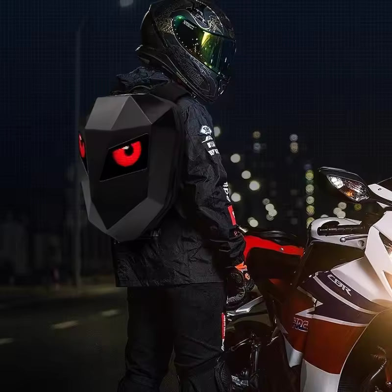 Zolture Stealth Matte Black Knight LED Backpack