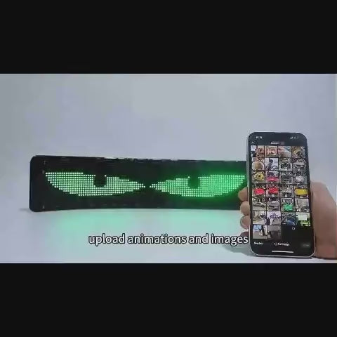 Zolture Flexible APP Controlled RGB Display Screen for Car